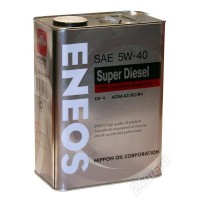Масло моторное синтетическое Л200 ENEOS "Premium Disel Cl-4 5W-40", 1 л.